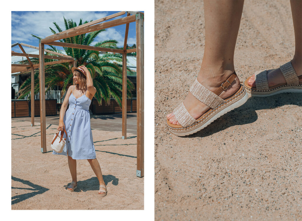 Deichmann shoes, summer outfit, seaside, Portorož, Zala zagoricnik, Zalabell