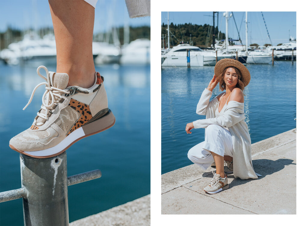 Gioseppo shoes, summer, seaside outfit, Zala zagoricnik, Zalabell