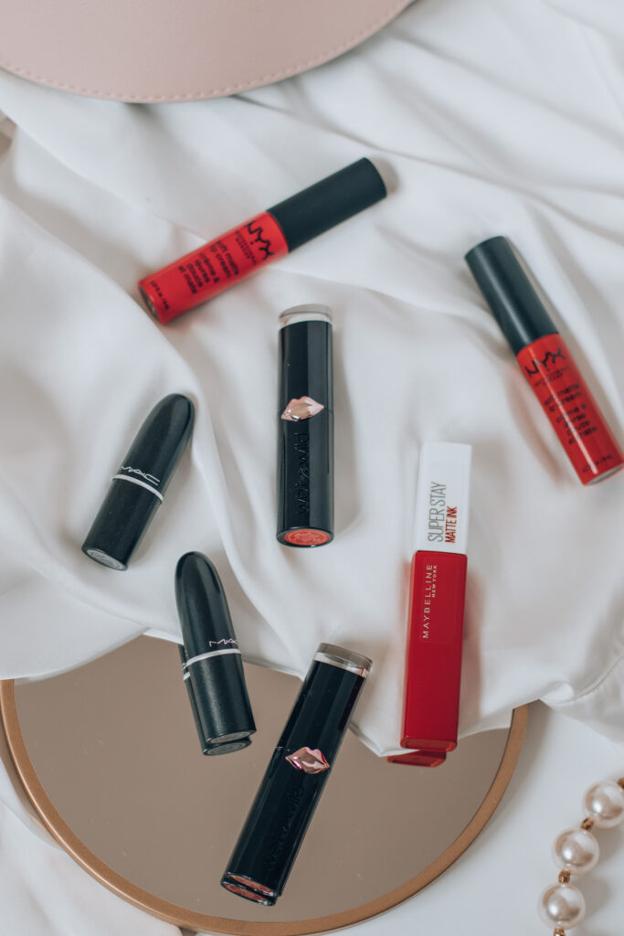 lipstick, red lips, aesthetic, cosmetics, notino